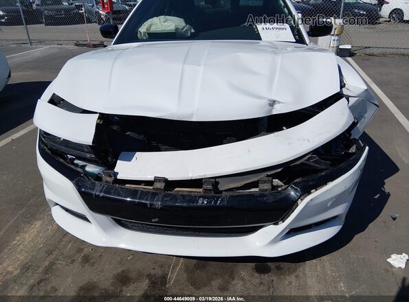 2C3CDXBG9KH599486 2019 DODGE CHARGER White წინა ხედი