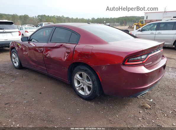 2C3CDXBG9LH134174 2020 DODGE CHARGER Бордовый Задняя левая четверть