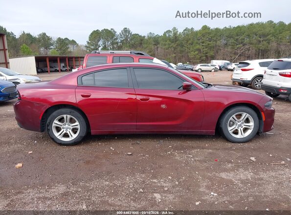 2C3CDXBG9LH134174 2020 DODGE CHARGER Бордовый Вид задней части салона