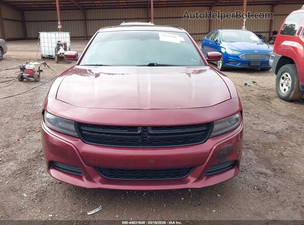 2C3CDXBG9LH134174 2020 DODGE CHARGER Бордовый Вид щитка приборов