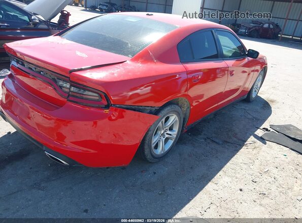 2C3CDXBG9LH205499 2020 DODGE CHARGER Red Задня права чверть