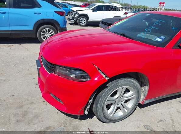 2C3CDXBG9LH205499 2020 DODGE CHARGER Red Вид спереду