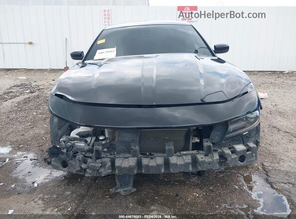 2C3CDXBGXKH732689 2019 DODGE CHARGER Черный Вид задней части салона