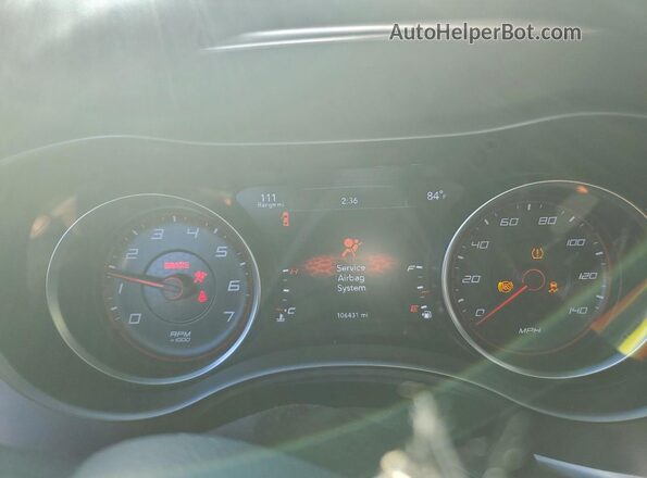 2C3CDXBGXMH515131 2021 DODGE CHARGER Gray Widok zestawu wskaźników