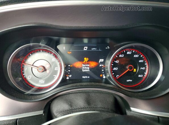 2C3CDXCT0KH619328 2019 DODGE CHARGER Gray 