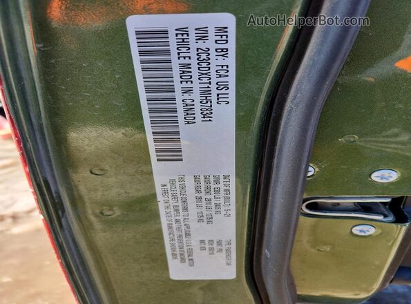 2C3CDXCT1MH578341 2021 DODGE CHARGER Red Շարժիչի բաժամունքի տեսք
