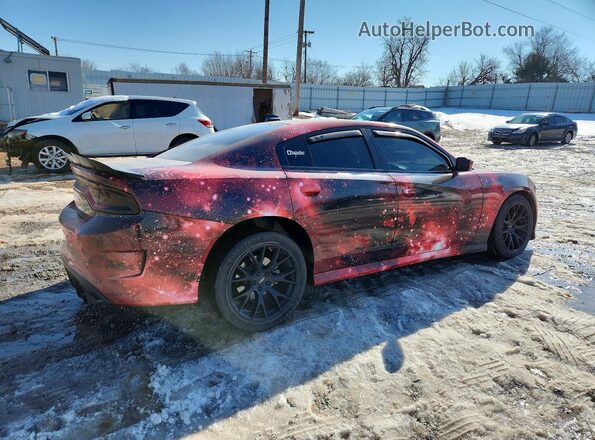 2C3CDXCT1MH578341 2021 DODGE CHARGER Red Հետևի աջ