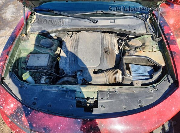 2C3CDXCT1MH578341 2021 DODGE CHARGER Red Սալոնի հետևի տեսք