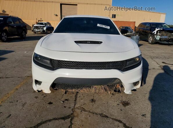 2C3CDXCT2MH625943 2021 DODGE CHARGER White Դիմացի տեսք