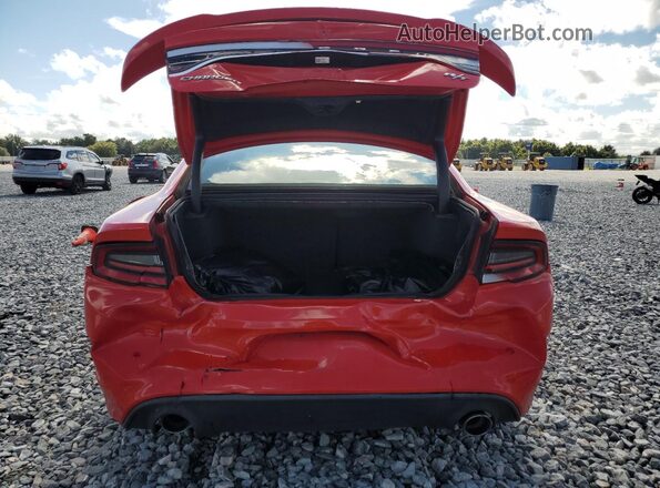 2C3CDXCT3MH587591 2021 DODGE CHARGER Red Rear view