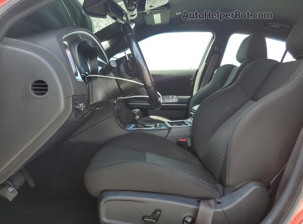2C3CDXCT3MH587591 2021 DODGE CHARGER Red Front interior view