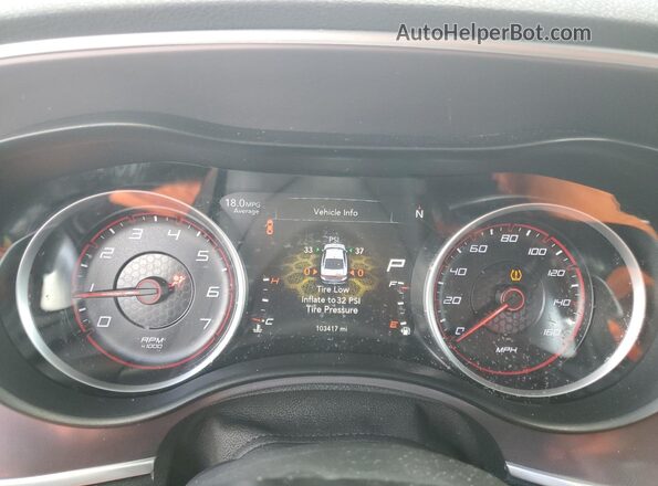 2C3CDXCT3MH587591 2021 DODGE CHARGER Red Instrument cluster view
