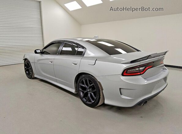 2C3CDXCT4MH518439 2021 DODGE CHARGER Silver Rear left