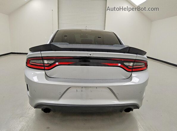 2C3CDXCT4MH518439 2021 DODGE CHARGER Silver Rear view
