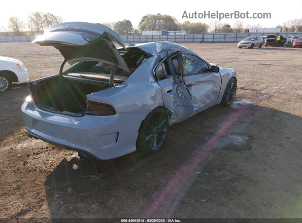 2C3CDXCT4MH588328 2021 DODGE CHARGER Gray Задня права чверть