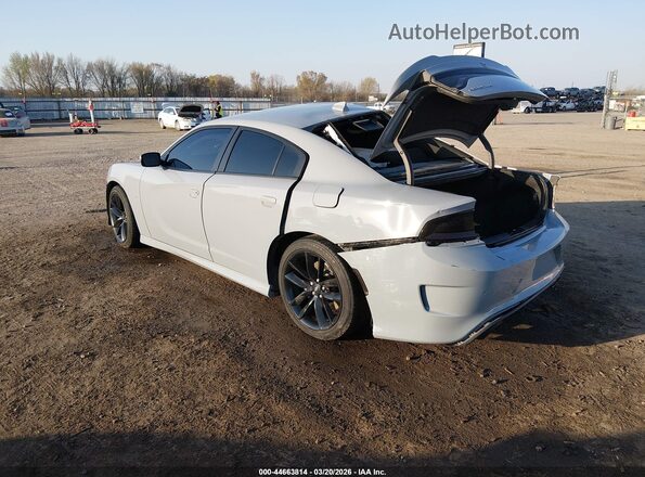 2C3CDXCT4MH588328 2021 DODGE CHARGER Gray Задня ліва чверть