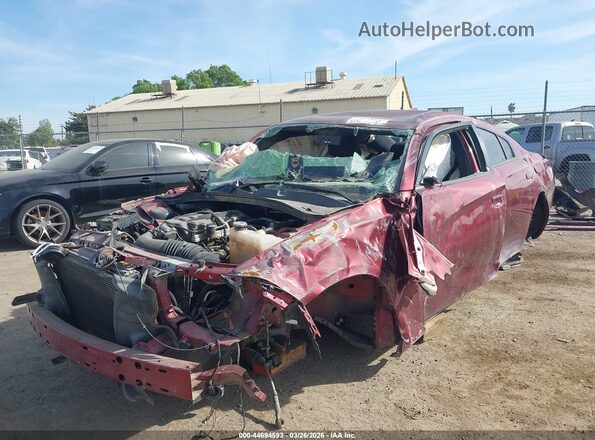 2C3CDXCT5JH331674 2018 DODGE CHARGER Burgundy Front left