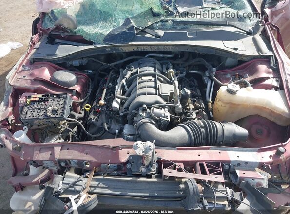 2C3CDXCT5JH331674 2018 DODGE CHARGER Burgundy Rear view