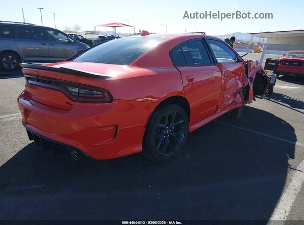 2C3CDXCT5PH505073 2023 DODGE CHARGER Orange Tył prawy