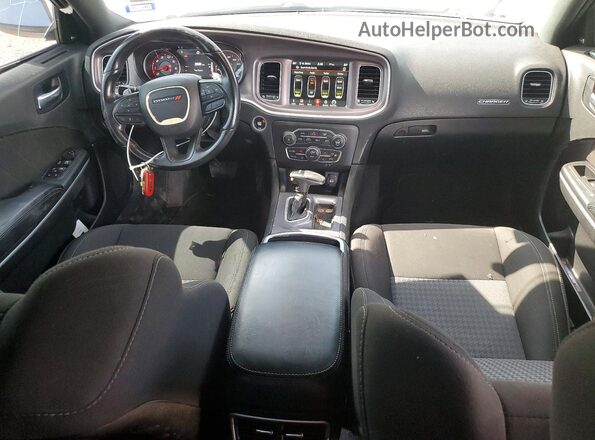 2C3CDXCT6MH638663 2021 DODGE CHARGER Silver Widok deski rozdzielczej