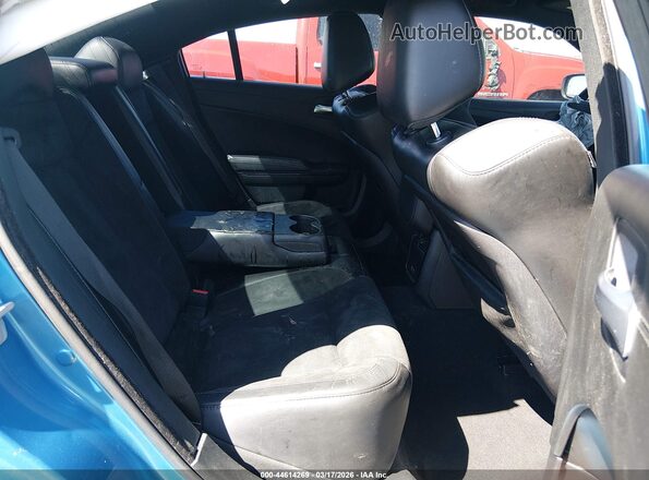 2C3CDXCT7PH603747 2023 DODGE CHARGER Blue VIN კოდის სტიკერის ხედი