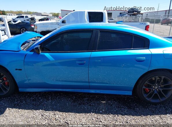 2C3CDXCT7PH603747 2023 DODGE CHARGER Blue 