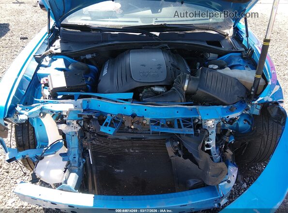 2C3CDXCT7PH603747 2023 DODGE CHARGER Blue უკანა ხედი
