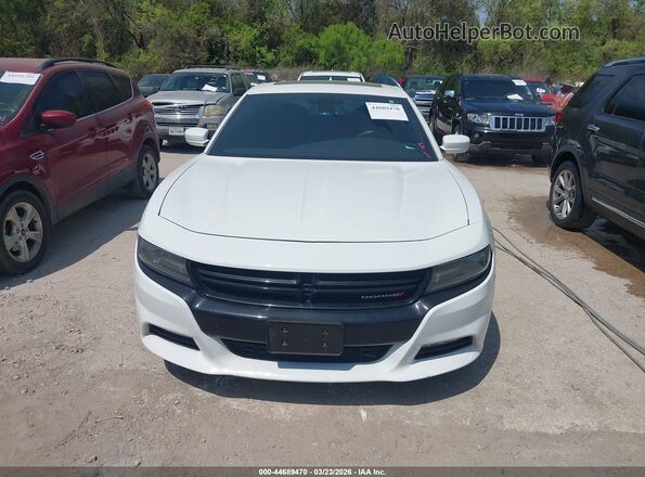 2C3CDXCT8JH145711 2018 DODGE CHARGER Белый Вид щитка приборов