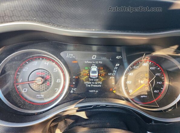 2C3CDXCT8JH234520 2018 DODGE CHARGER Красный Вид щитка приборов