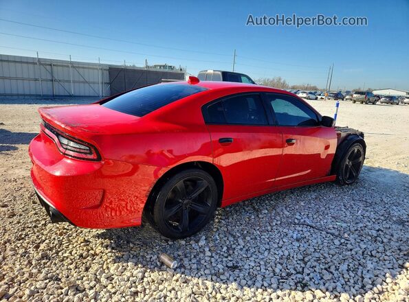 2C3CDXCT8JH234520 2018 DODGE CHARGER Красный Задняя правая четверть