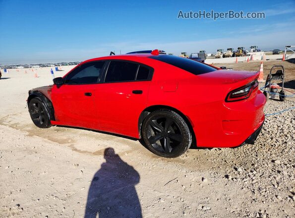 2C3CDXCT8JH234520 2018 DODGE CHARGER Красный Задняя левая четверть