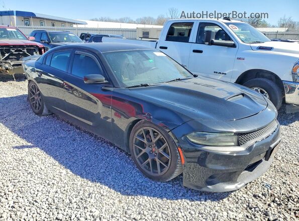 2C3CDXCT9HH628120 2017 DODGE CHARGER Black წინა მარჯვენა