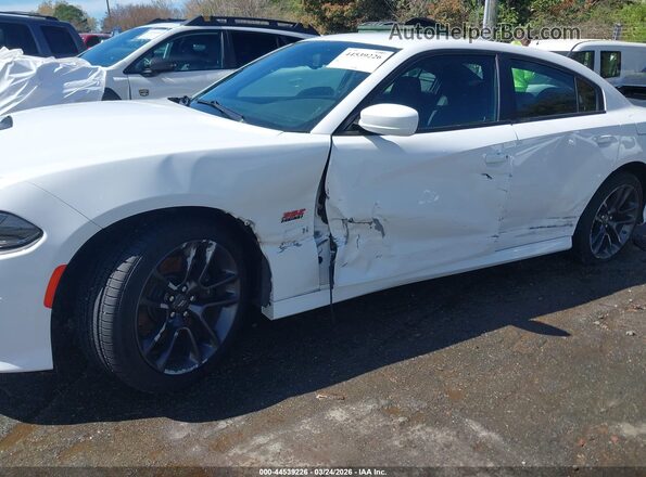 2C3CDXGJ2LH246027 2020 DODGE CHARGER White Դիմացի տեսք