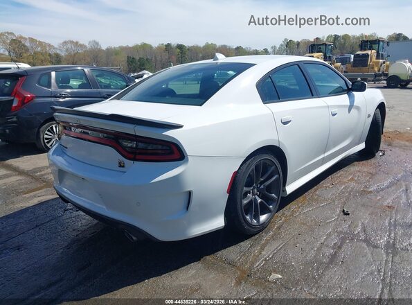 2C3CDXGJ2LH246027 2020 DODGE CHARGER White Հետևի աջ