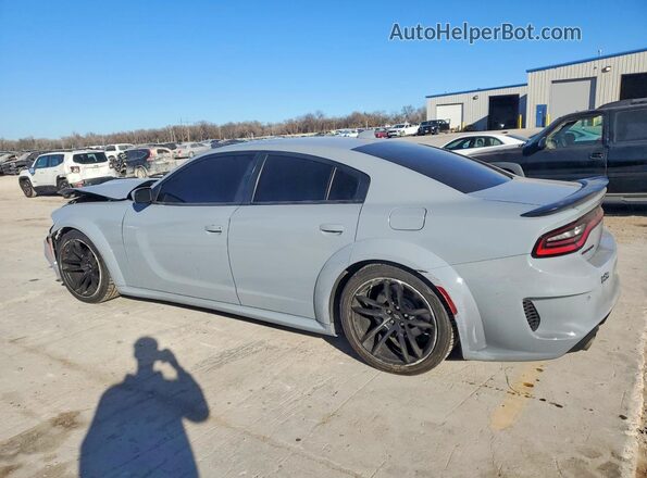 2C3CDXGJ2MH589647 2021 DODGE CHARGER Gray Задня ліва чверть
