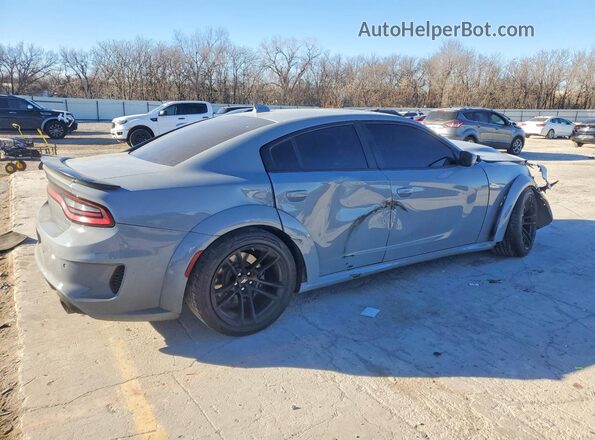 2C3CDXGJ2MH589647 2021 DODGE CHARGER Gray Задня права чверть