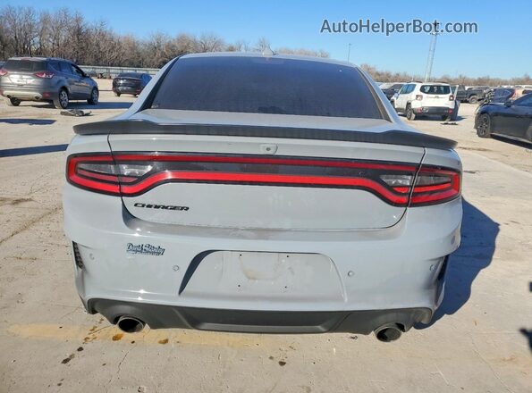 2C3CDXGJ2MH589647 2021 DODGE CHARGER Gray Вид ззаду