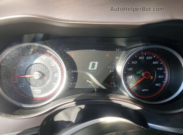 2C3CDXGJ2MH589647 2021 DODGE CHARGER Gray Вид щитка приладів