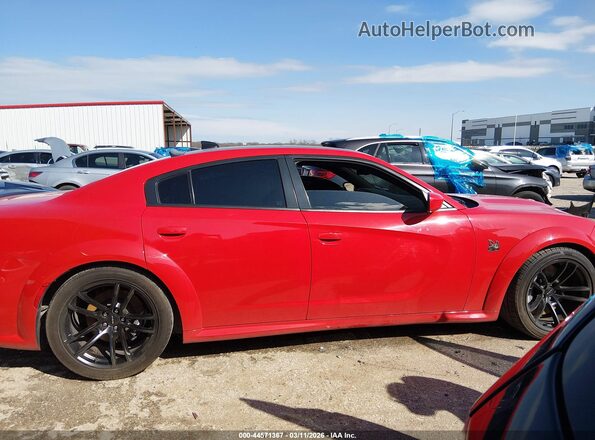 2C3CDXGJ2MH597845 2021 DODGE CHARGER Red Rear interior view