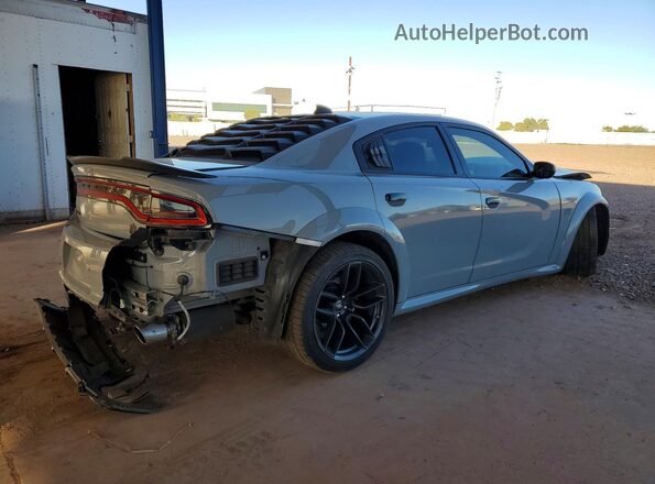 2C3CDXGJ2MH598011 2021 DODGE CHARGER Серый Задняя правая четверть