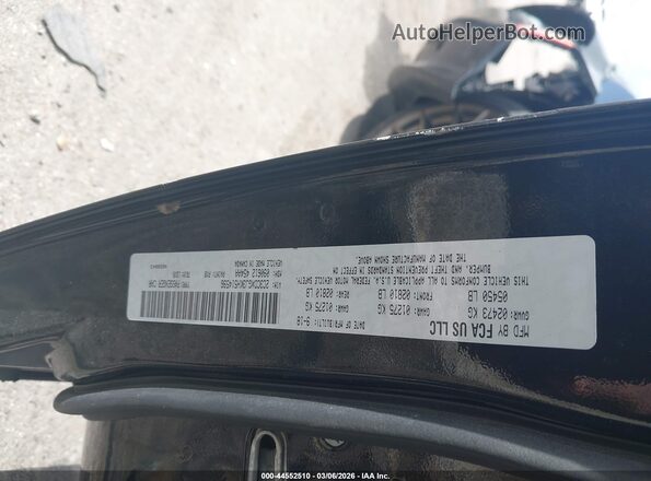 2C3CDXGJ3KH514596 2019 DODGE CHARGER Black Вид підкапотного простору