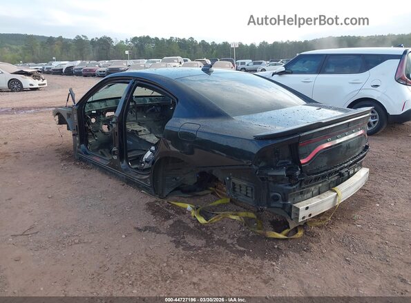 2C3CDXGJ4JH147805 2018 DODGE CHARGER Black უკანა მარცხენა