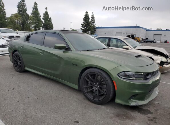 2C3CDXGJ4KH742672 2019 DODGE CHARGER Green 
