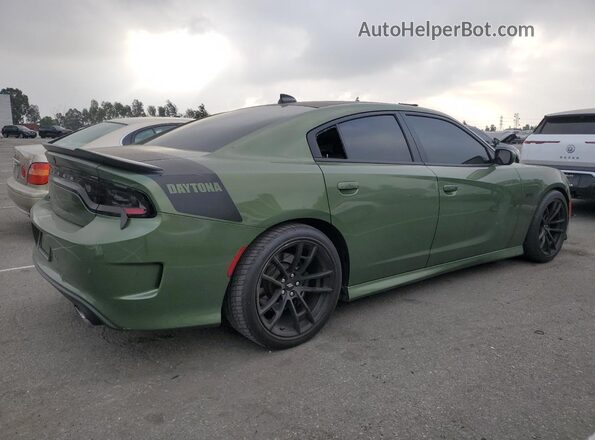 2C3CDXGJ4KH742672 2019 DODGE CHARGER Green 
