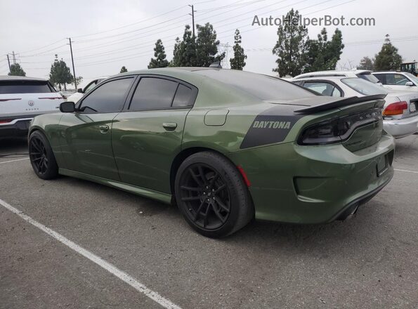 2C3CDXGJ4KH742672 2019 DODGE CHARGER Green 