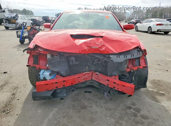 2C3CDXGJ4MH568833 2021 DODGE CHARGER Red Вид спереду