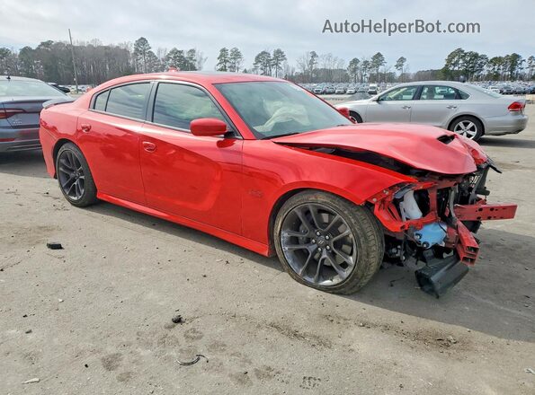 2C3CDXGJ4MH568833 2021 DODGE CHARGER Red Передня права чверть