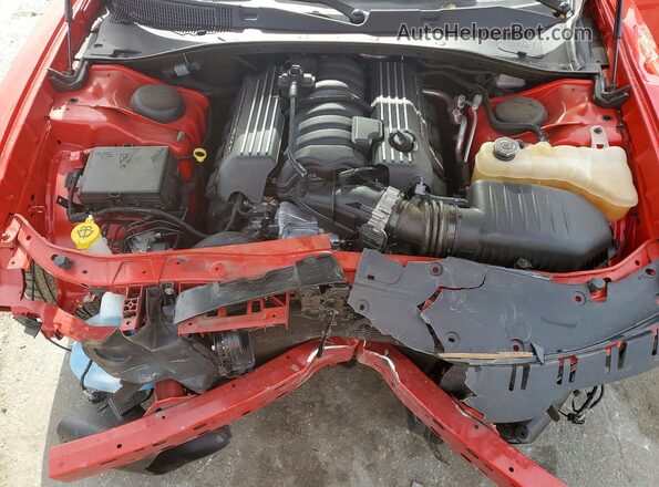 2C3CDXGJ4MH568833 2021 DODGE CHARGER Red Вид задньої частини салону