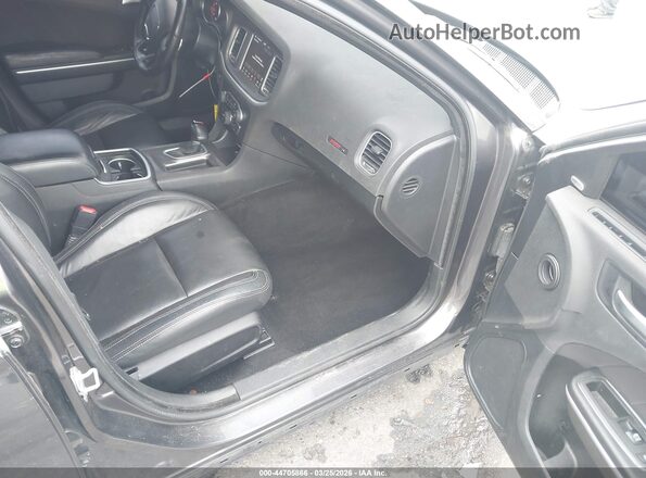 2C3CDXGJ4NH257646 2022 DODGE CHARGER Gray Front interior view