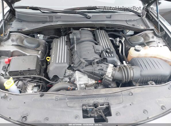 2C3CDXGJ4NH257646 2022 DODGE CHARGER Gray Rear view